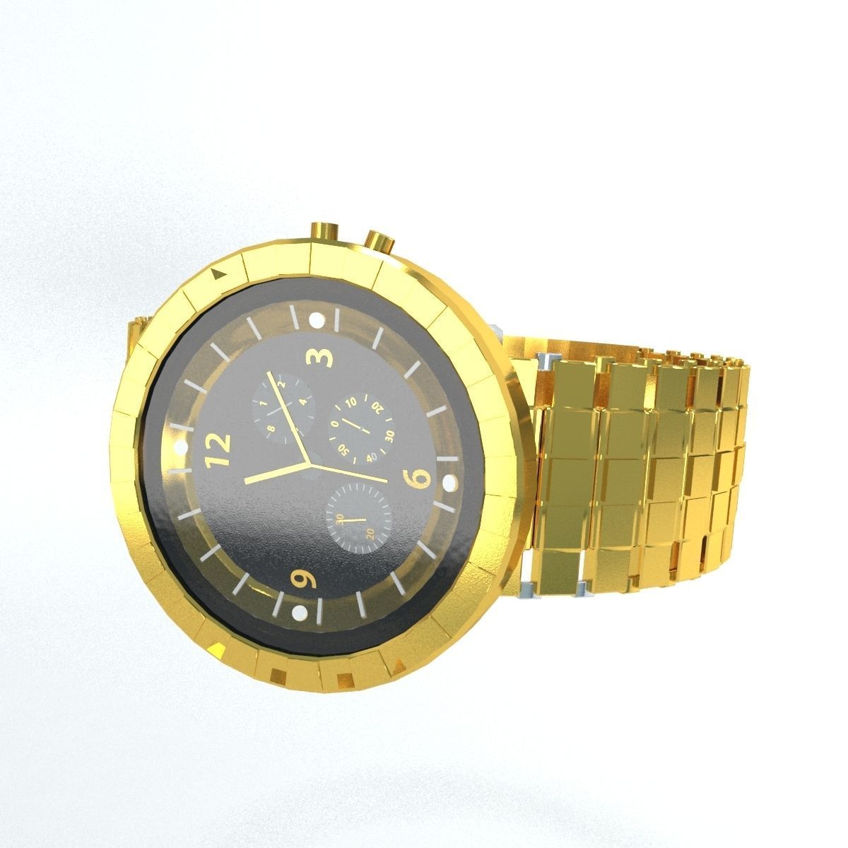 hand watch 3D model_7