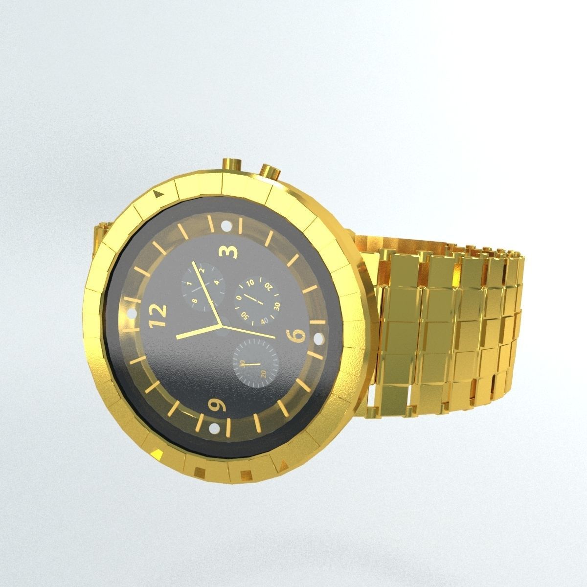 hand watch 3D model_13