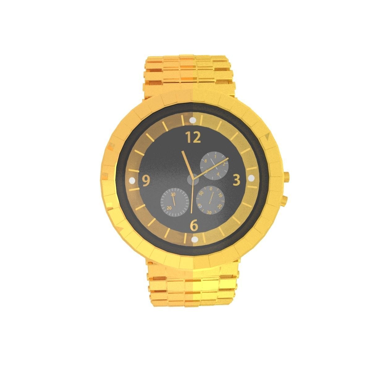 hand watch 3D model_8