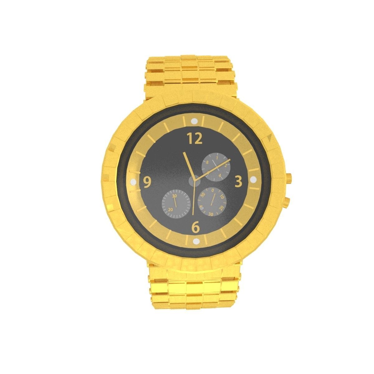 hand watch 3D model_3