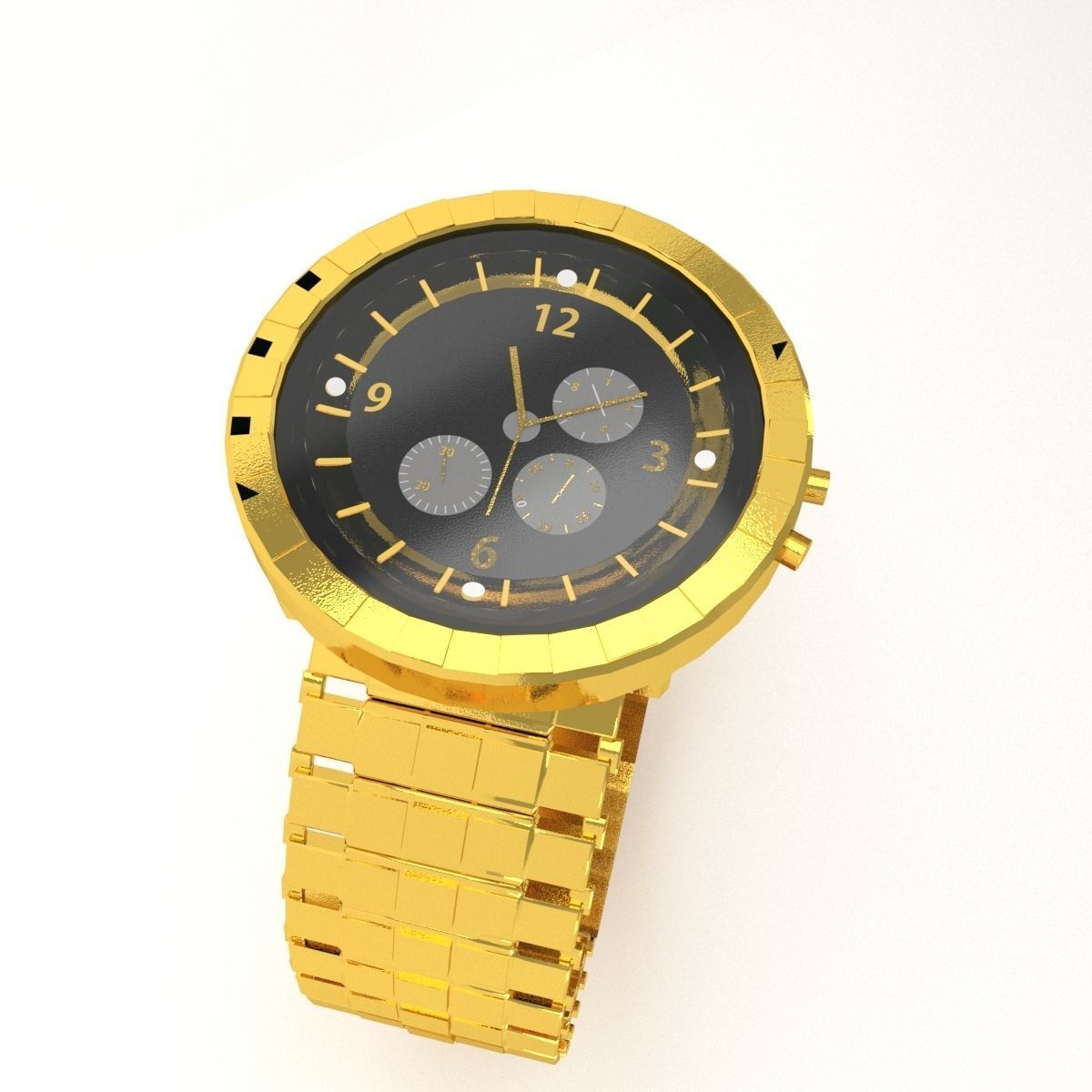 hand watch 3D model_15