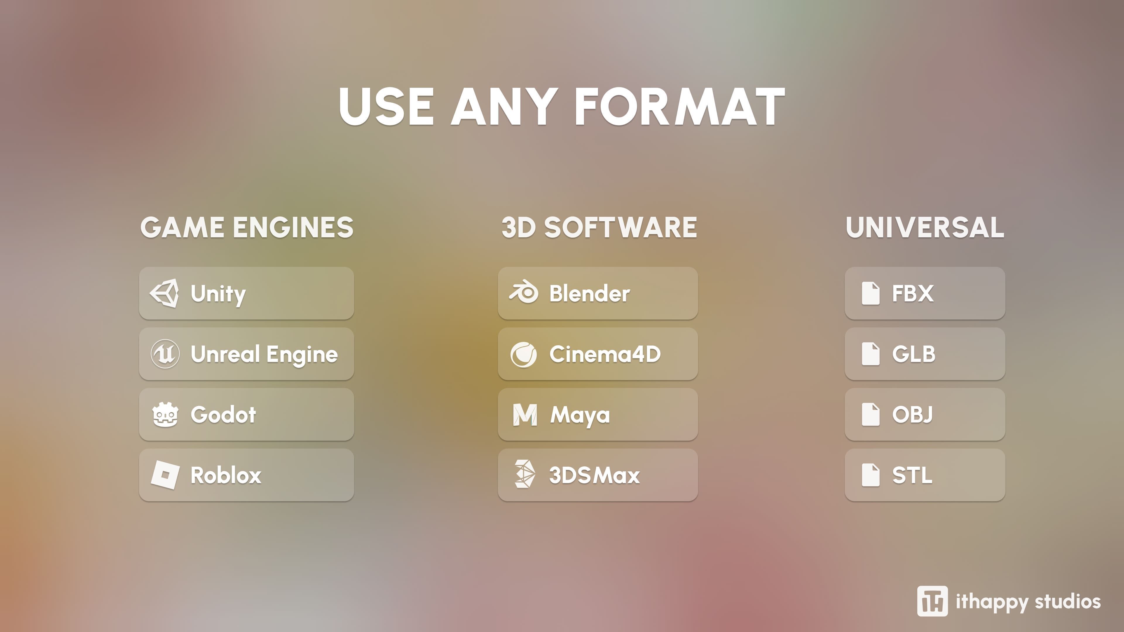 Food Pack Low-poly 3D model_1