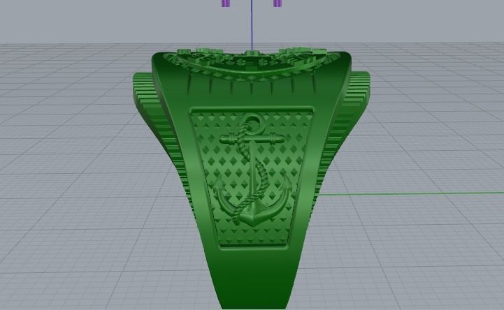 Man ring Model 1411 3D print model_8