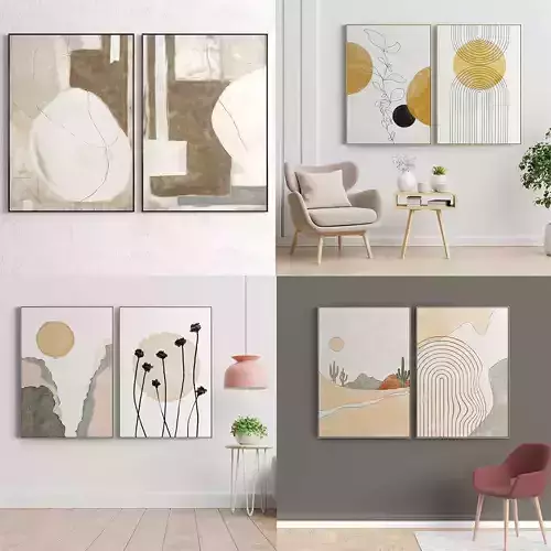 Scandinavian 5 Photo Frame Collections 01 