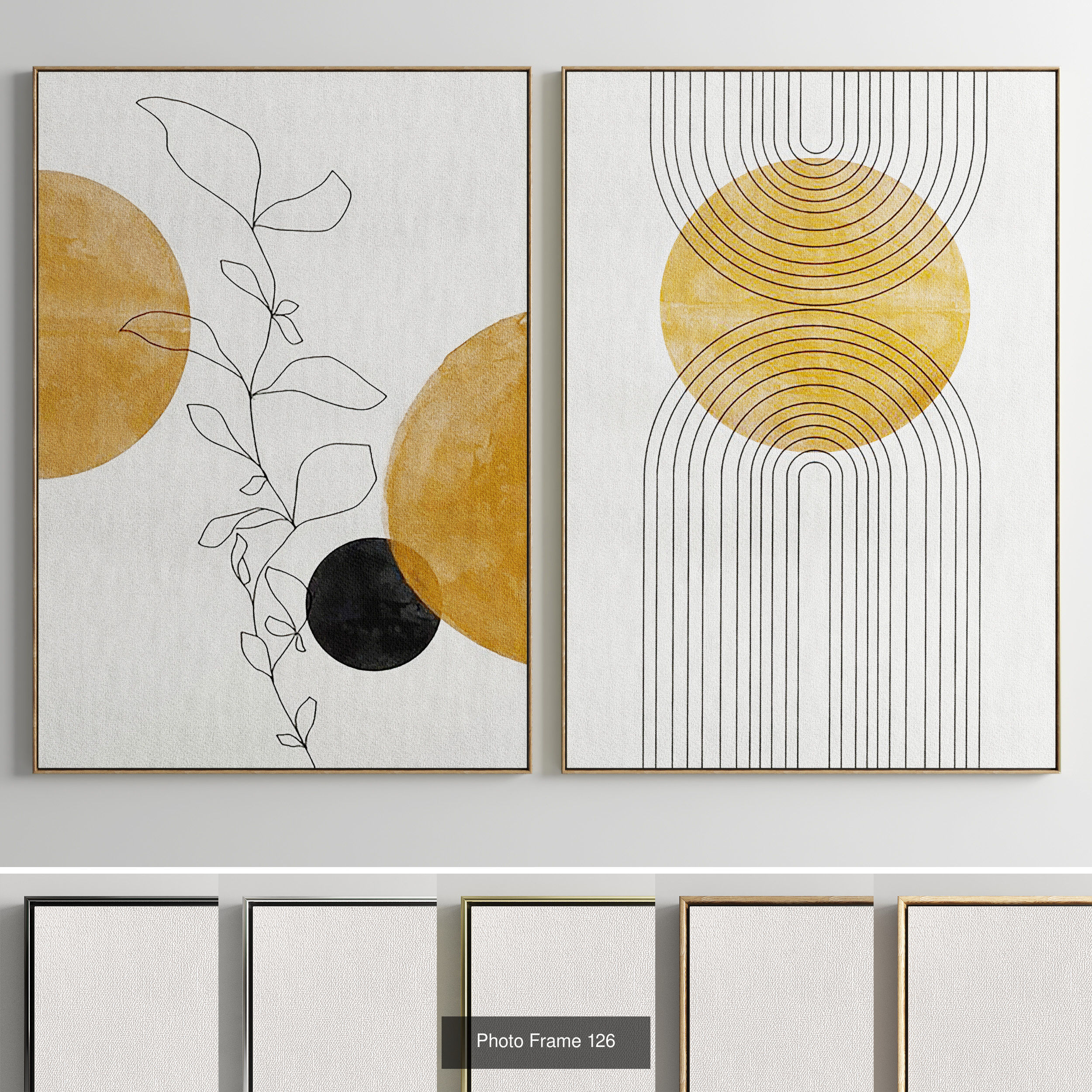 Scandinavian 5 Photo Frame Collections 01 _2