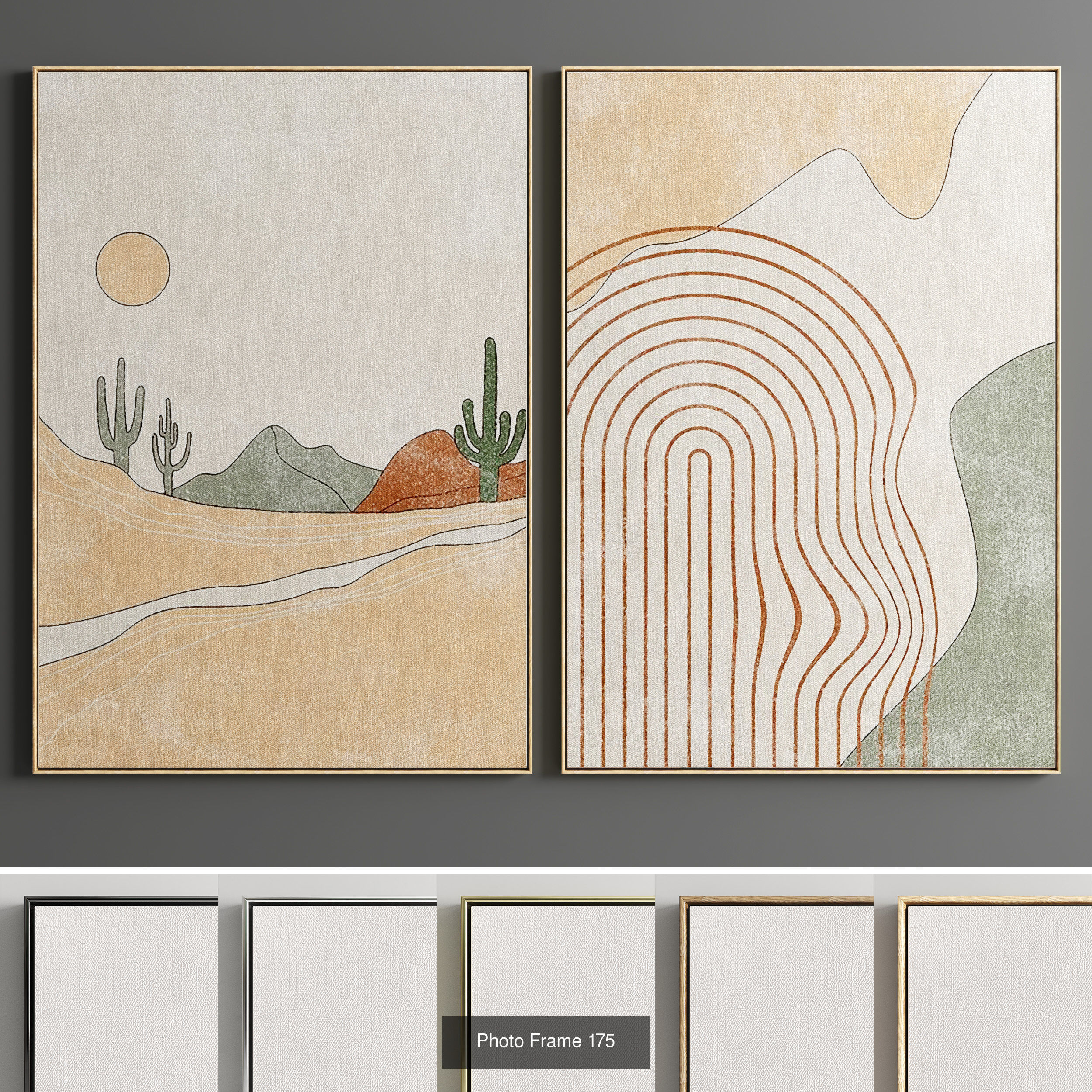 Scandinavian 5 Photo Frame Collections 01 _5