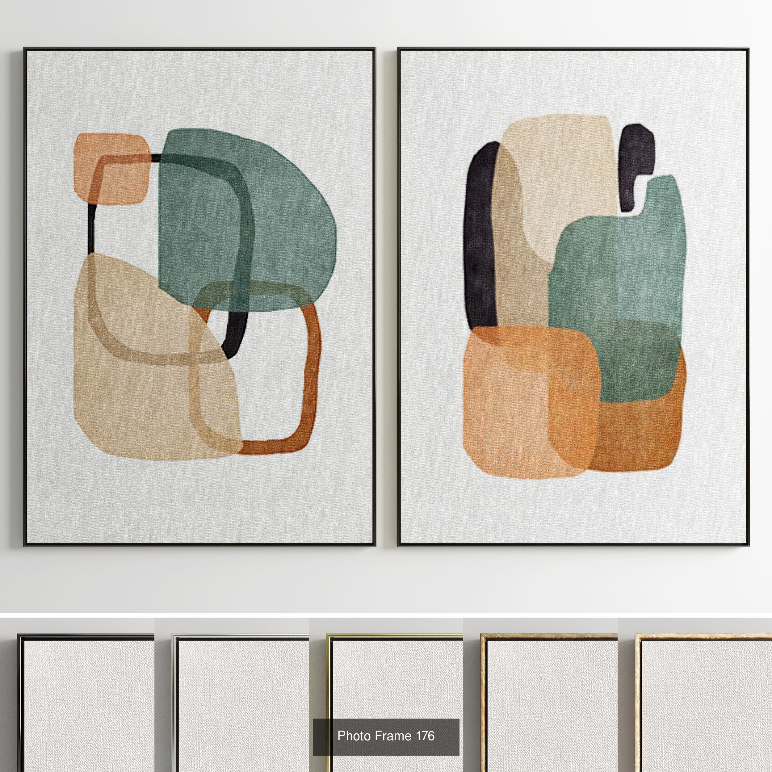 Scandinavian 5 Photo Frame Collections 01 _1