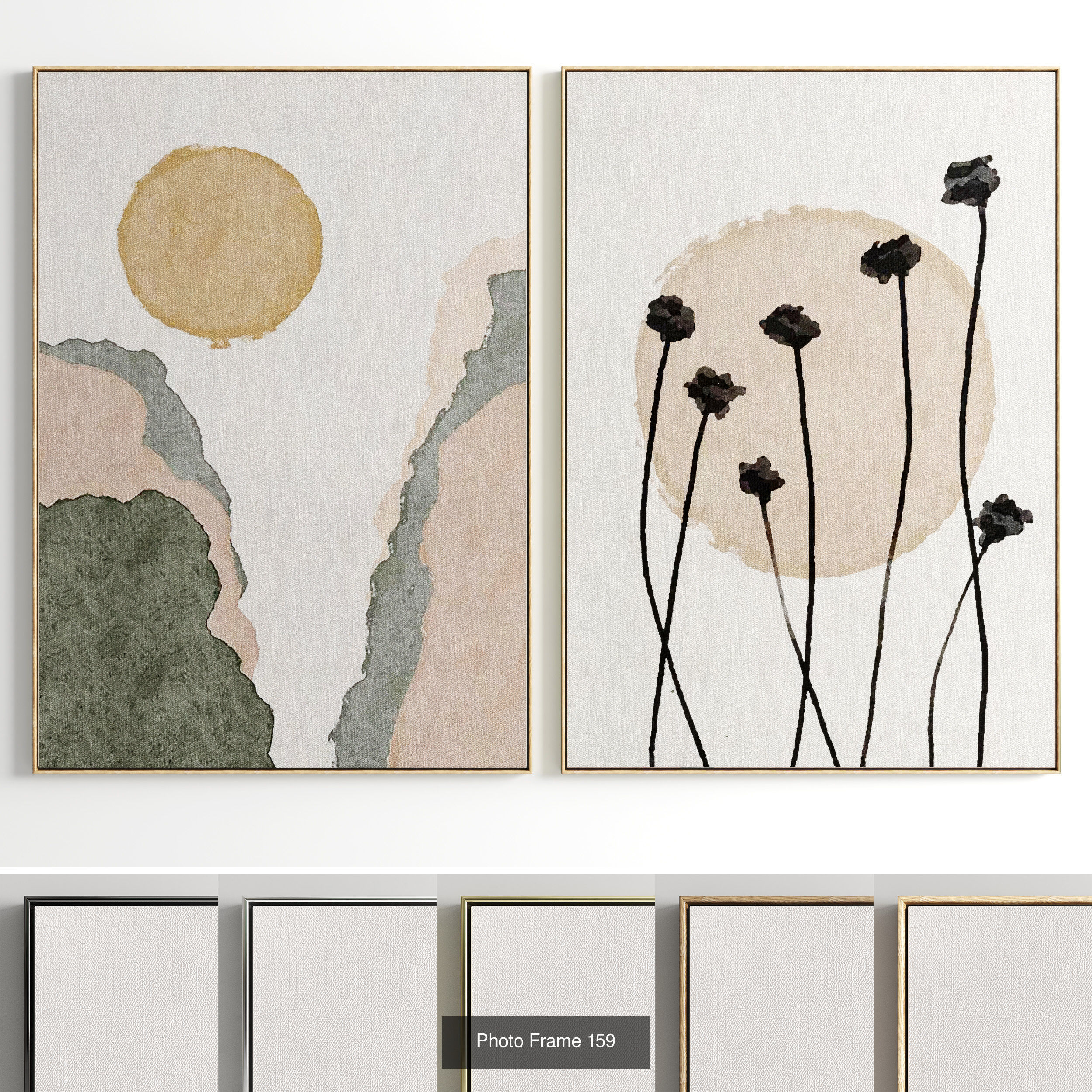 Scandinavian 5 Photo Frame Collections 01 _4