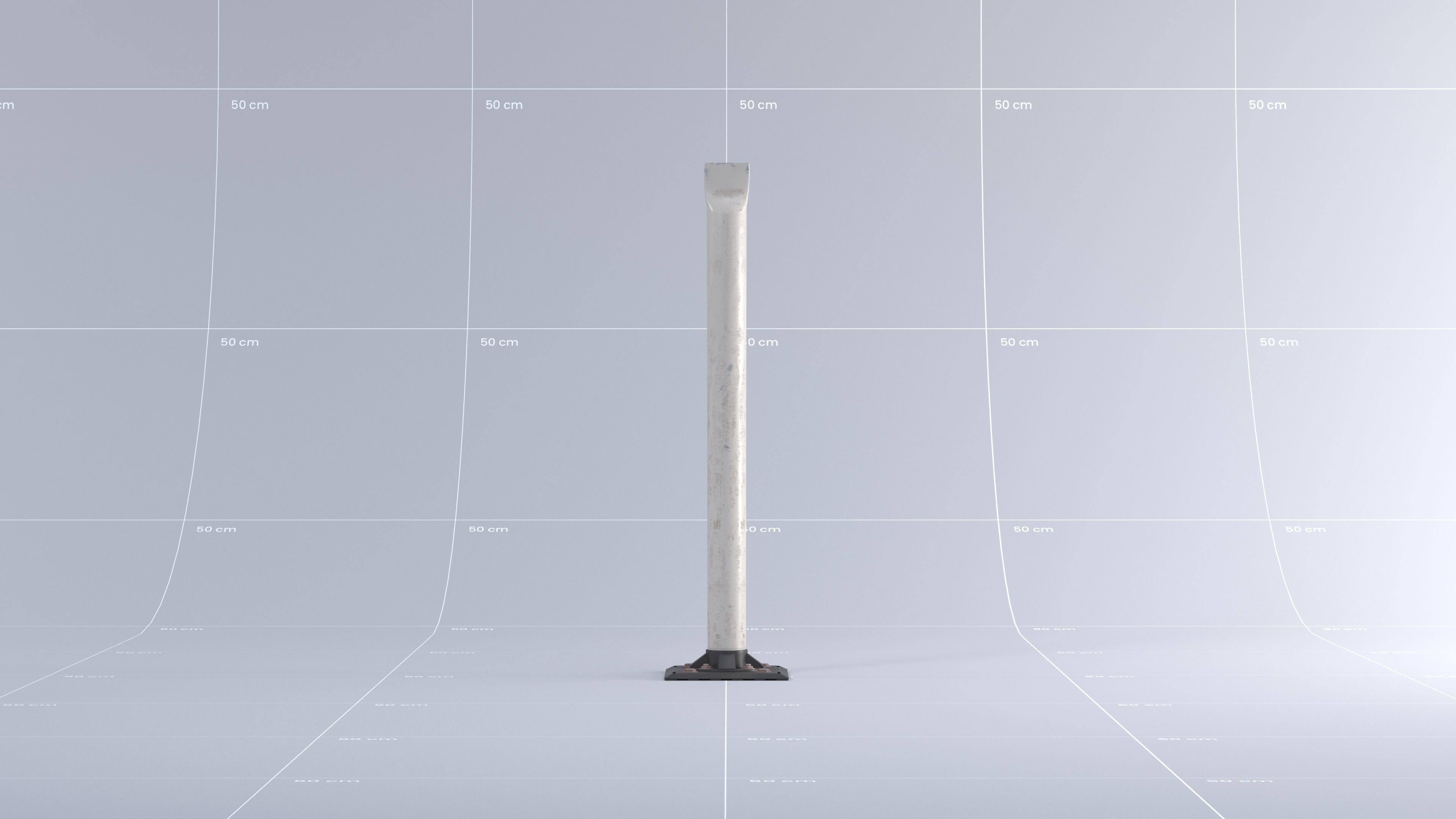 Toronto Safety Flexible Pole 02 3D model_2