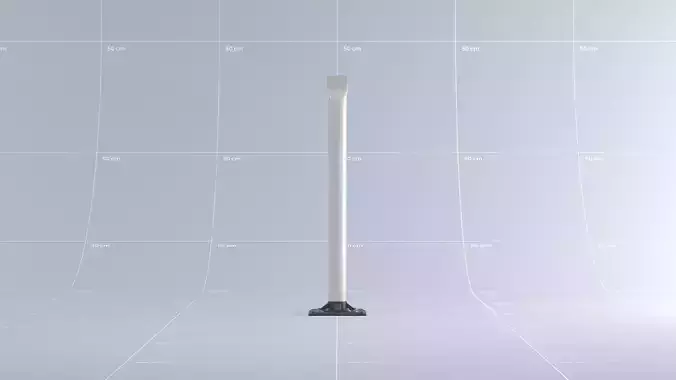 Toronto Safety Flexible Pole 02 3D model
