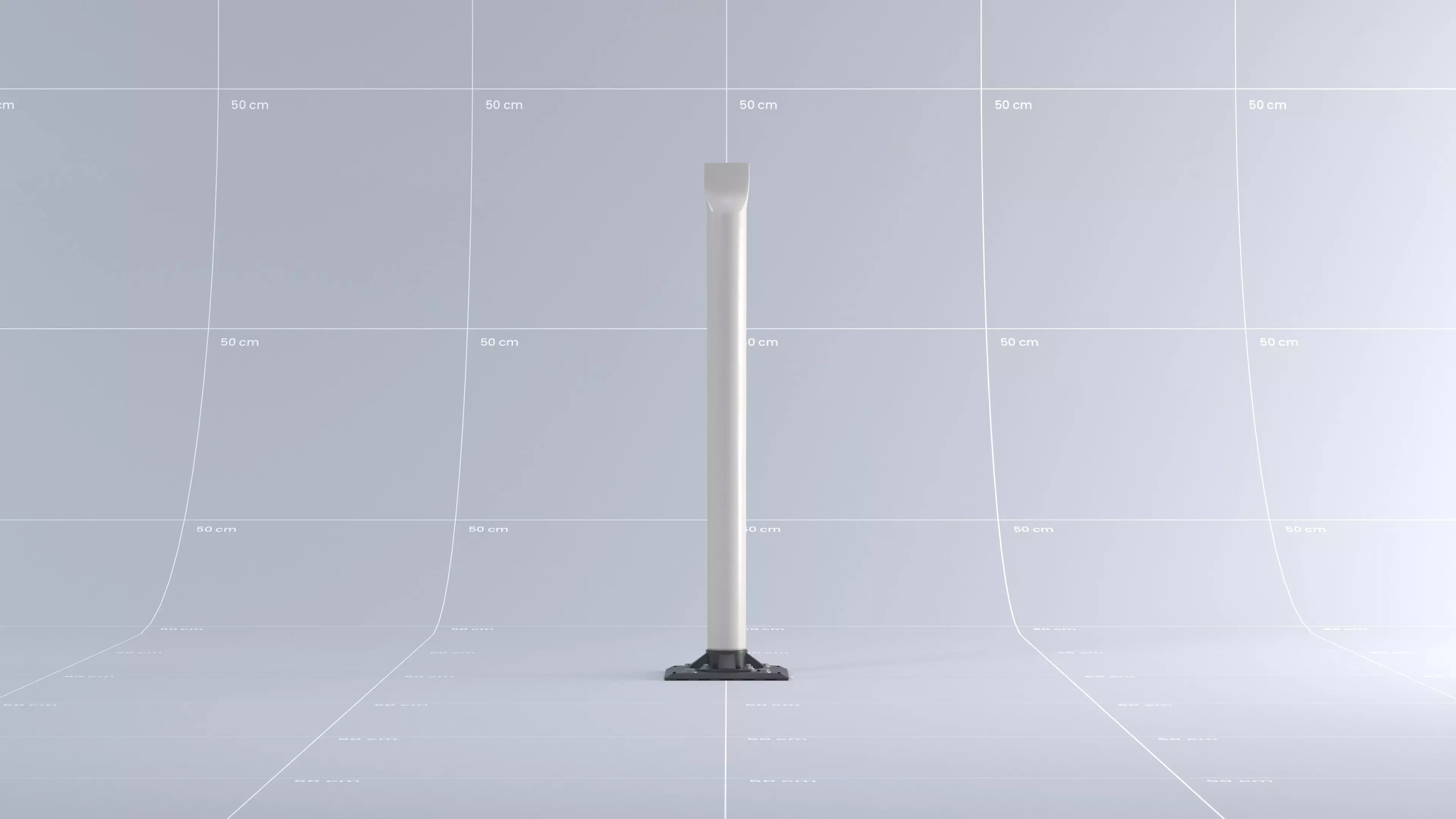 Toronto Safety Flexible Pole 02 3D model_0