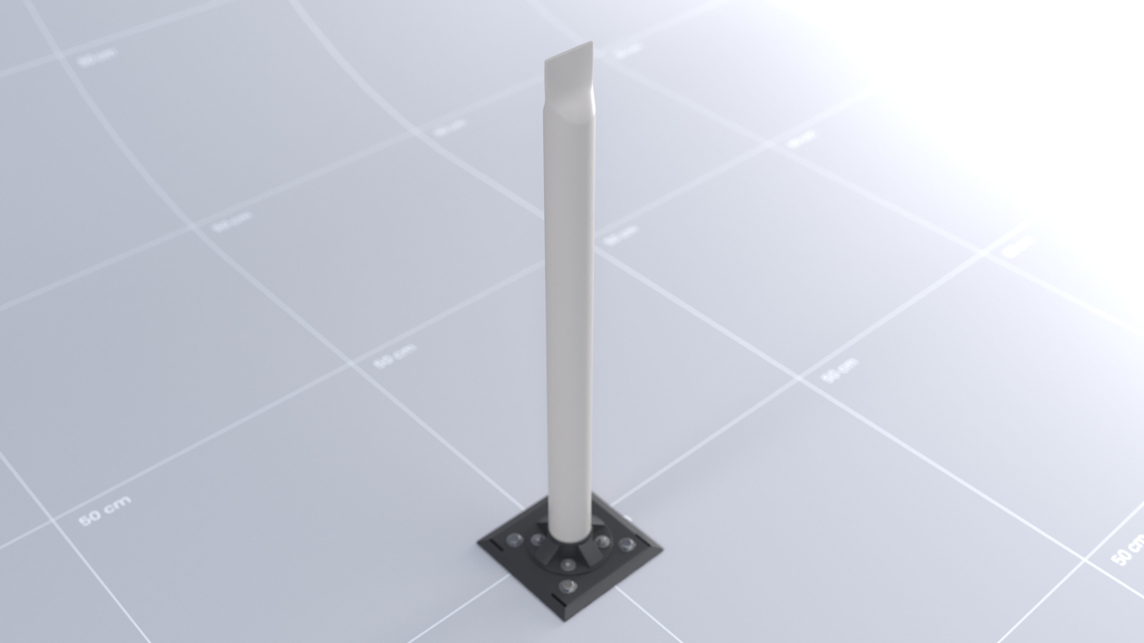 Toronto Safety Flexible Pole 02 3D model_3