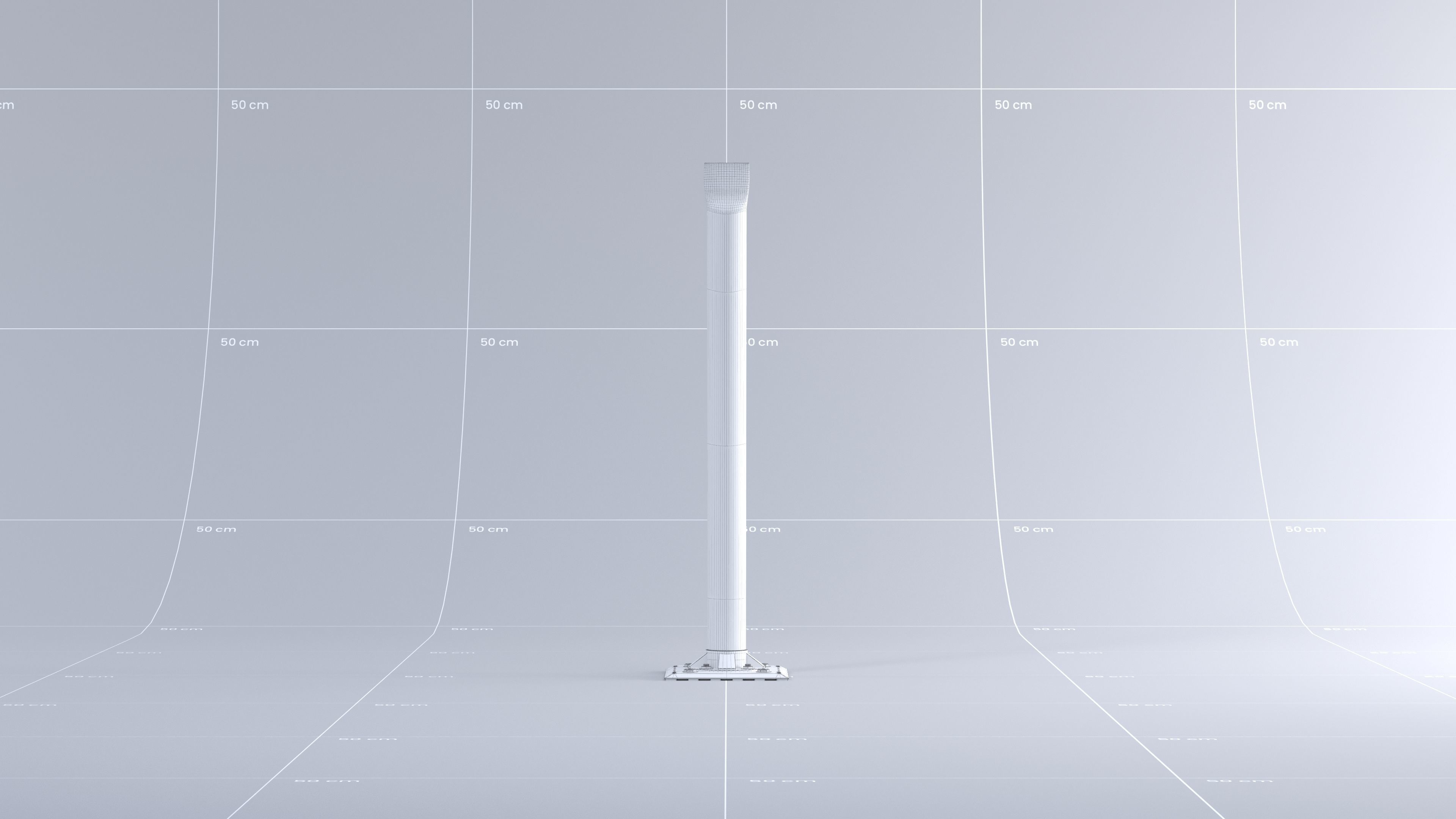 Toronto Safety Flexible Pole 02 3D model_7