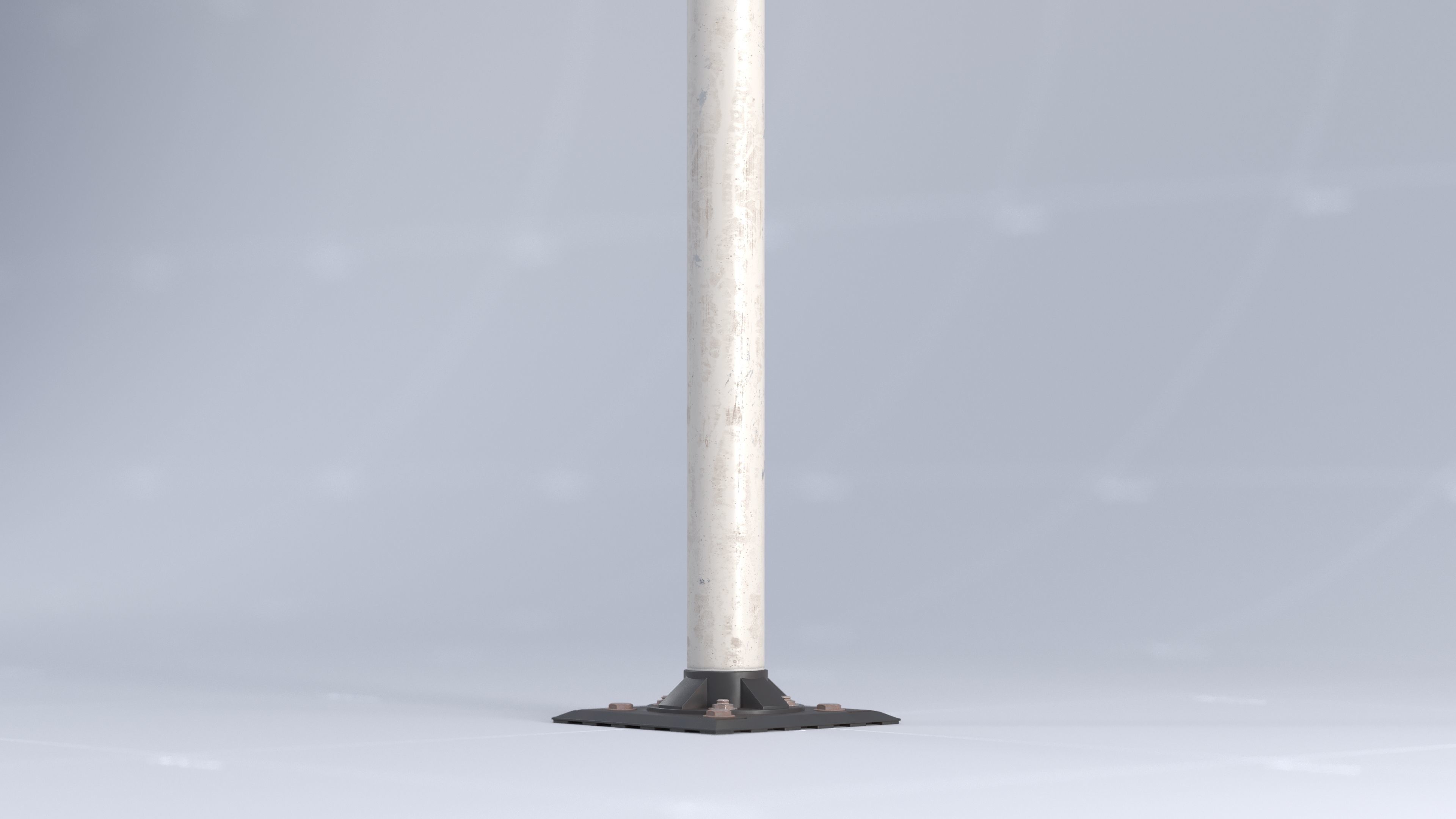 Toronto Safety Flexible Pole 02 3D model_6