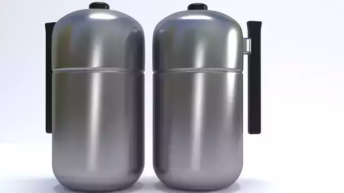 thermos flask model 3D model