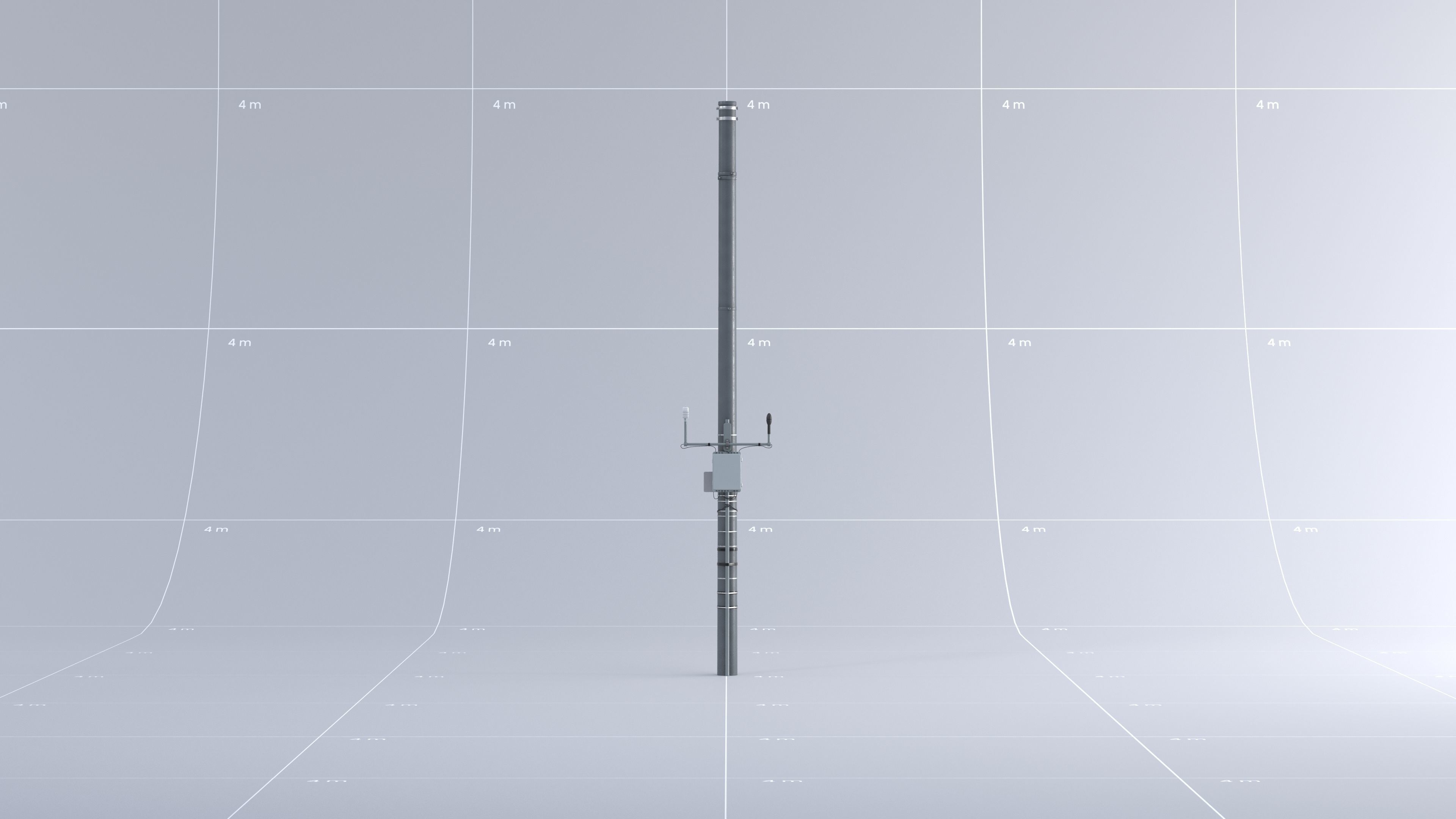 Toronto Power Lines 04 3D model_2