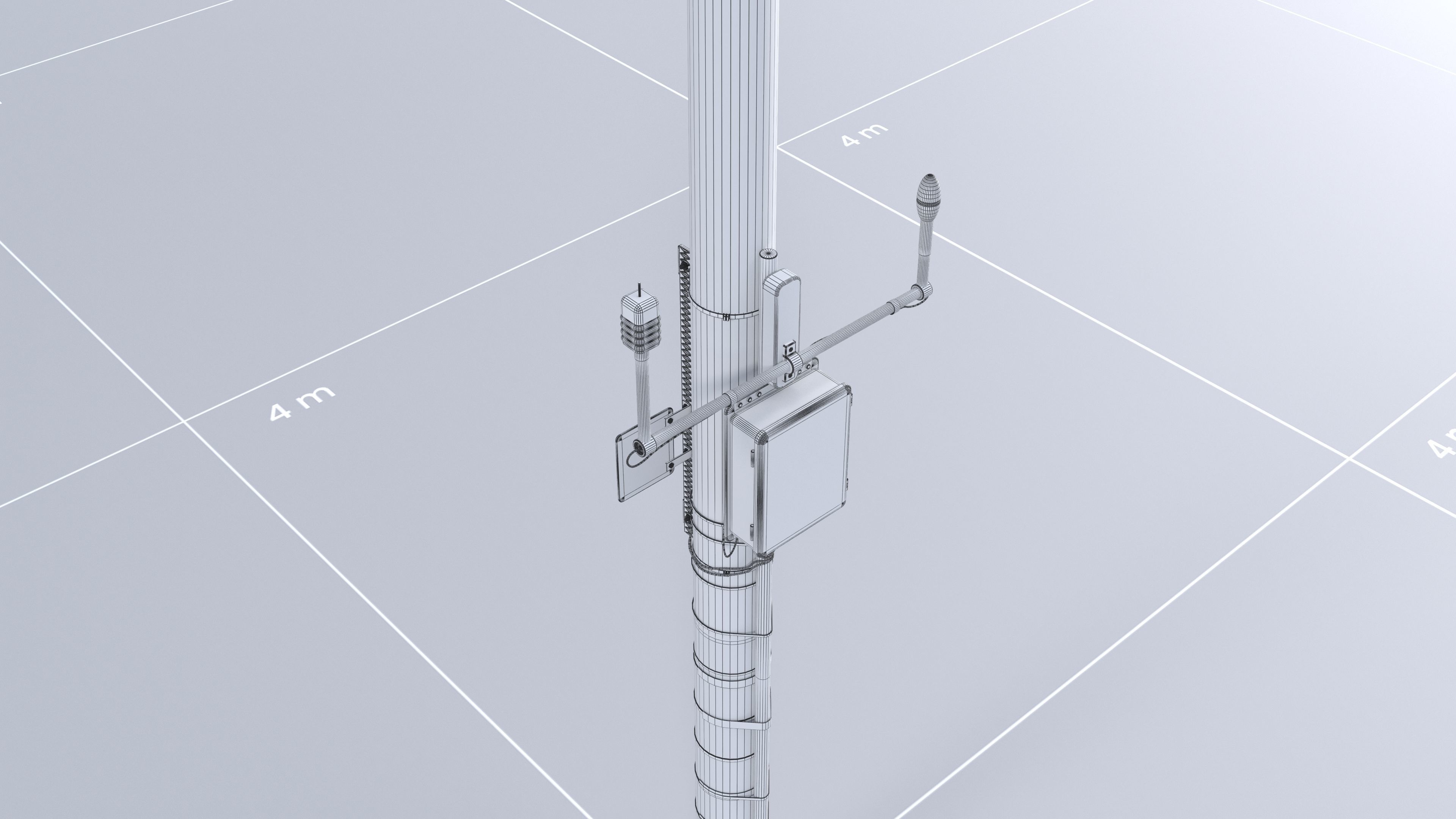Toronto Power Lines 04 3D model_6
