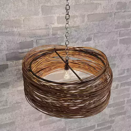 Bamboo Hanging Light