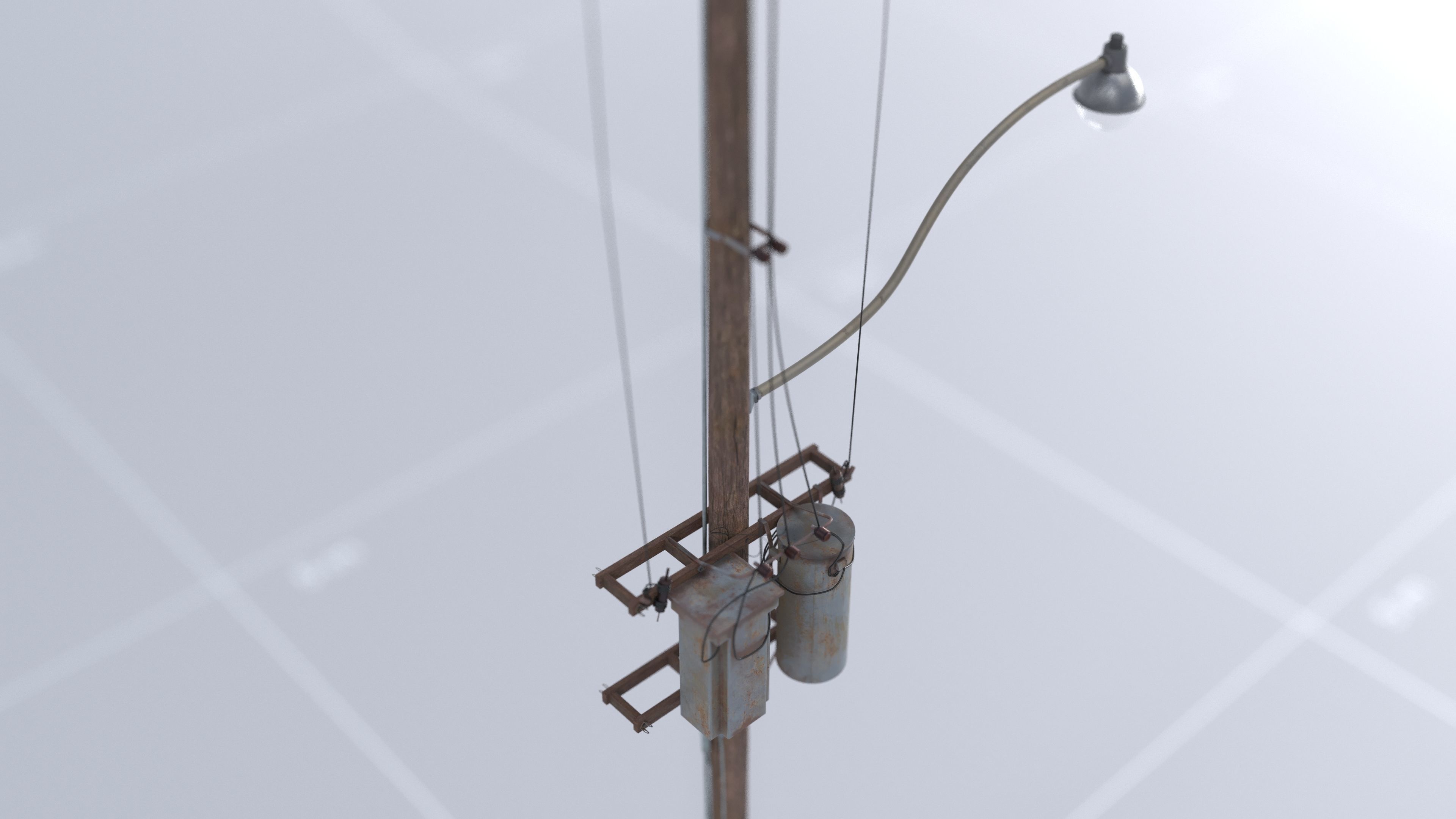 Toronto Power Lines 01 3D model_3