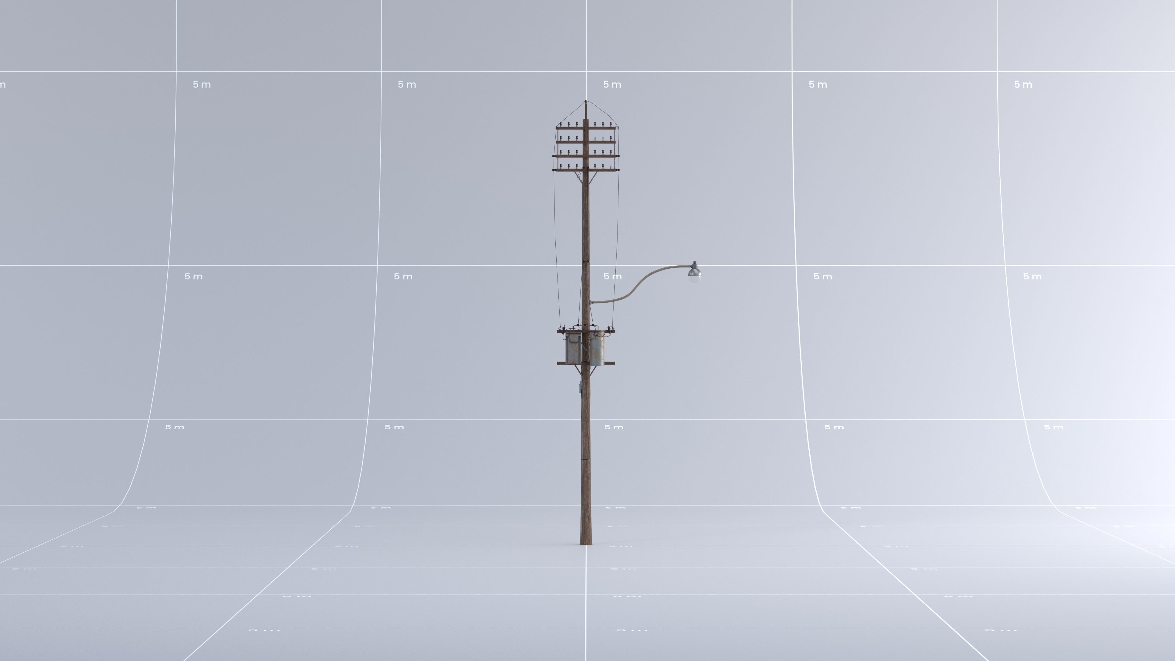 Toronto Power Lines 01 3D model_2