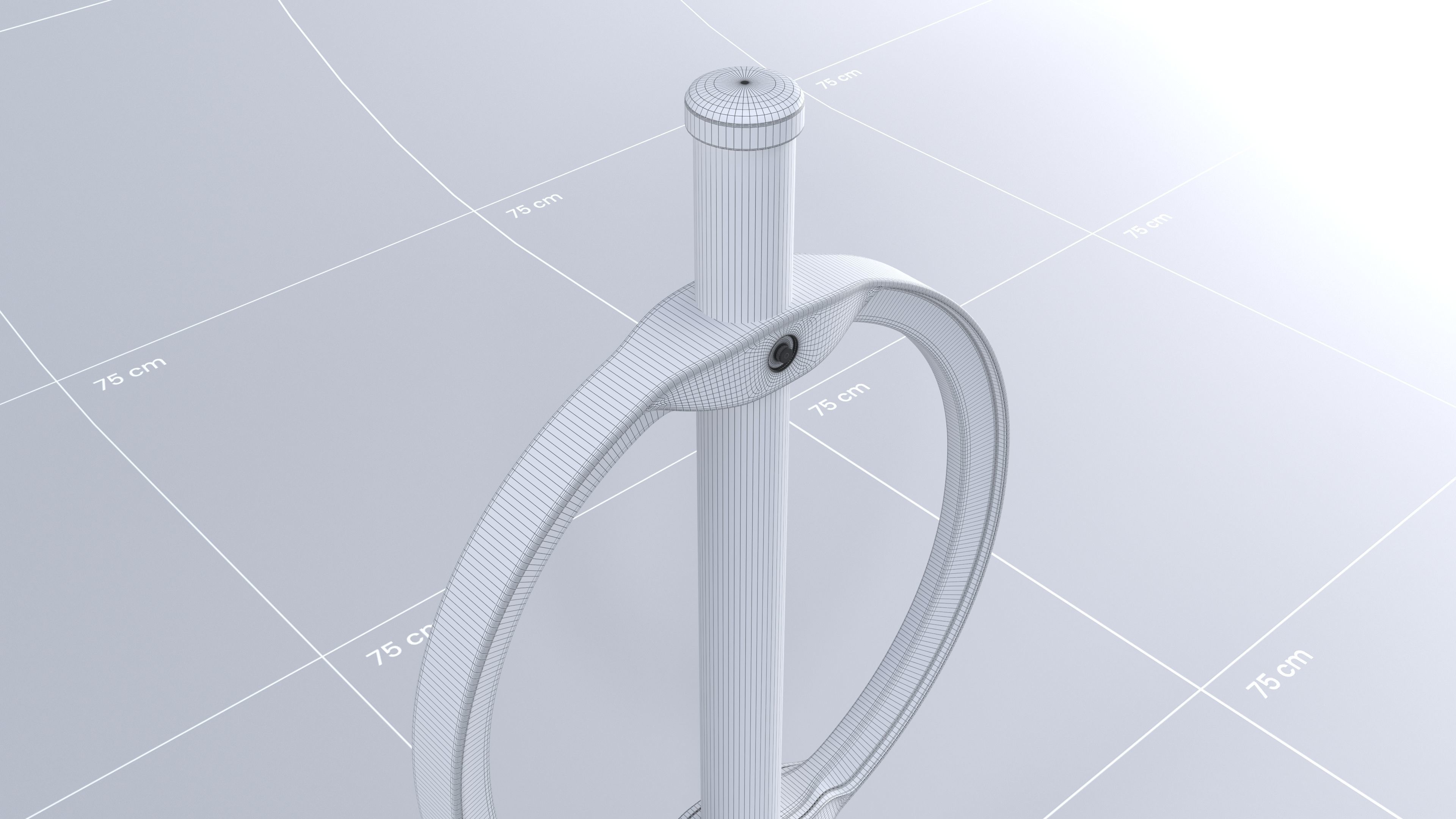 Toronto Bike Rack 02 3D model_5