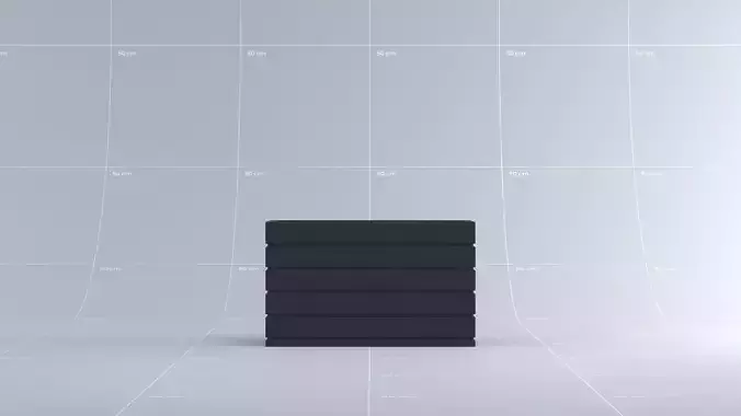 Toronto Greenery Pot 01 3D model Toronto Greenery Pot 01 3D model