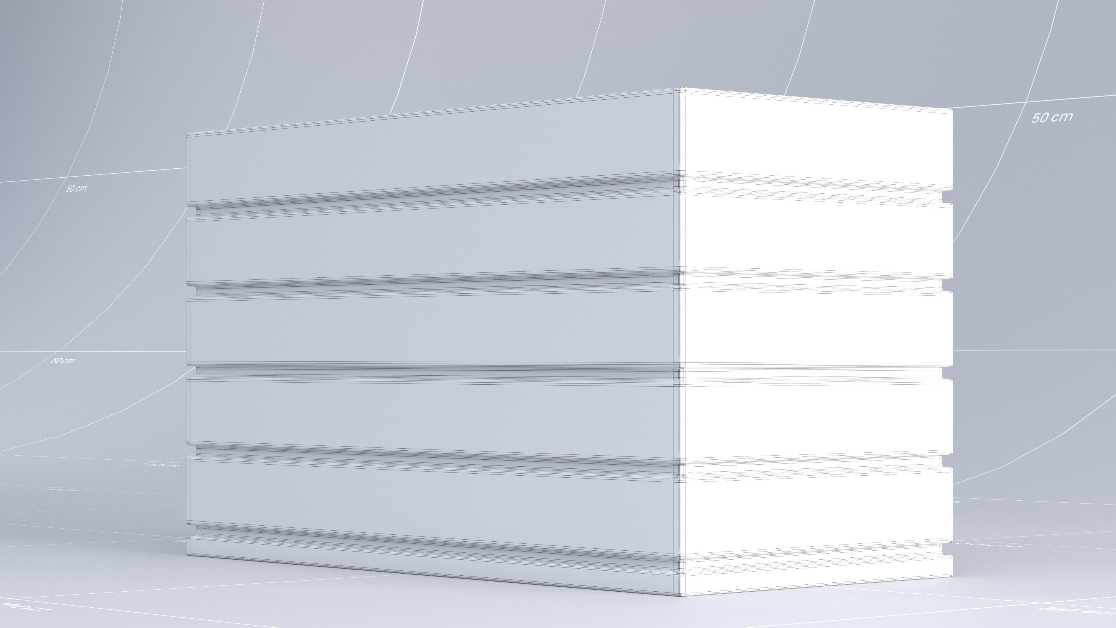 Toronto Greenery Pot 01 3D model_9