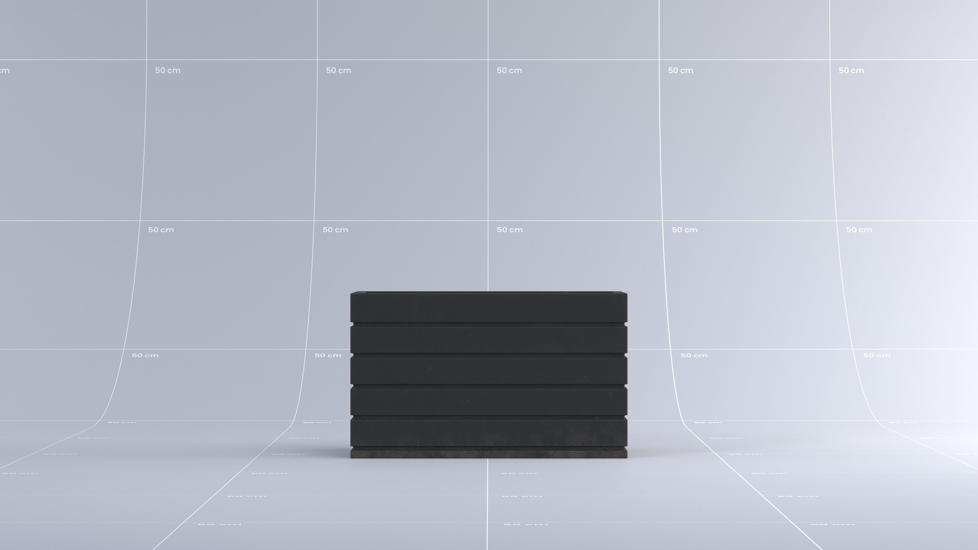 Toronto Greenery Pot 01 3D model_2