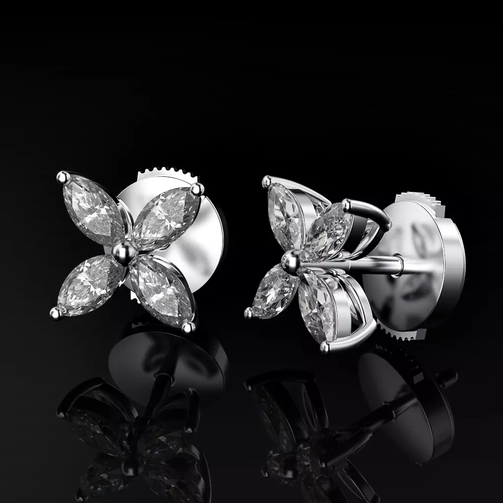 Earrings 0002 3D print model_0