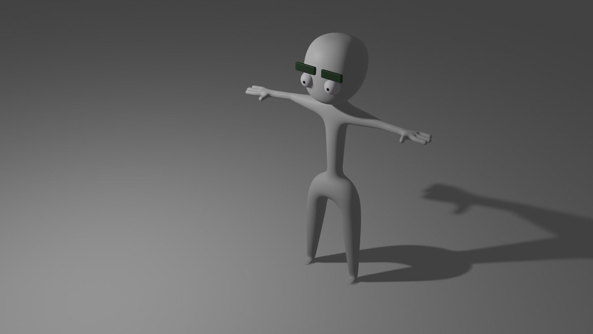 Stylized Character Rigged 1 Free low-poly 3D model_1