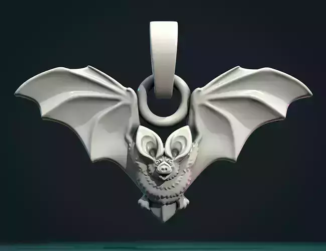 Bat  pendant 3D print model