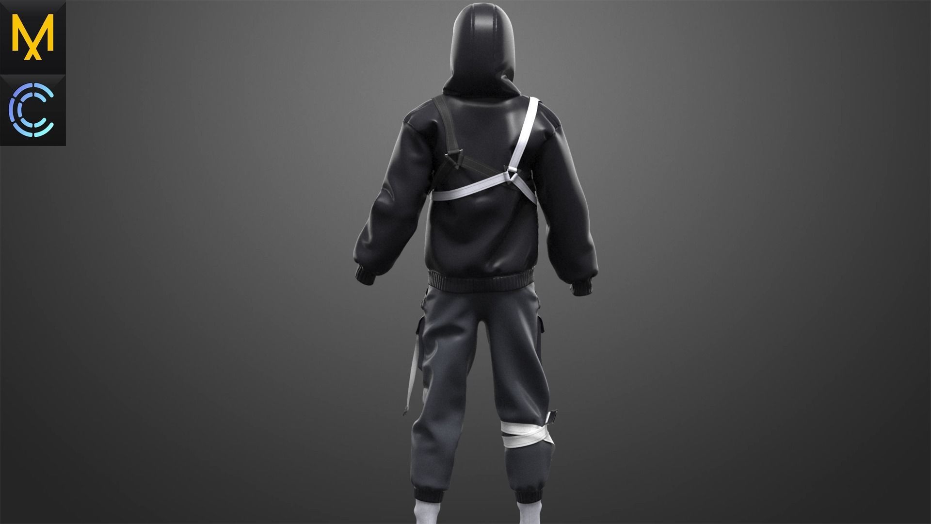 New Outfit Male OBJ mtl FBX ZPRJ 3D model_6