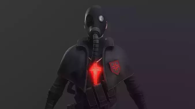 Post apocalyptic Priest