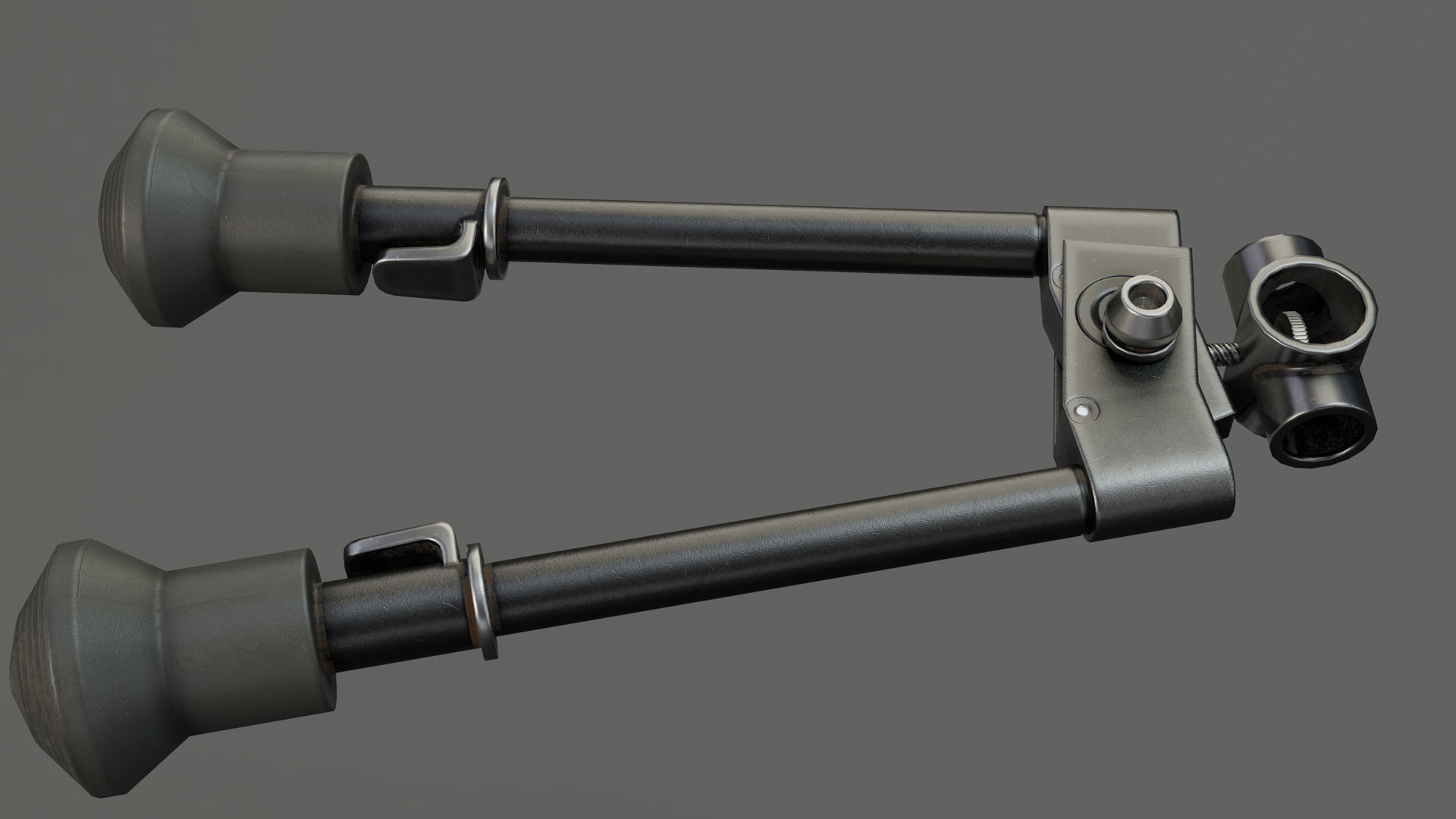 Rifle AS 50 Low-poly 3D model_21