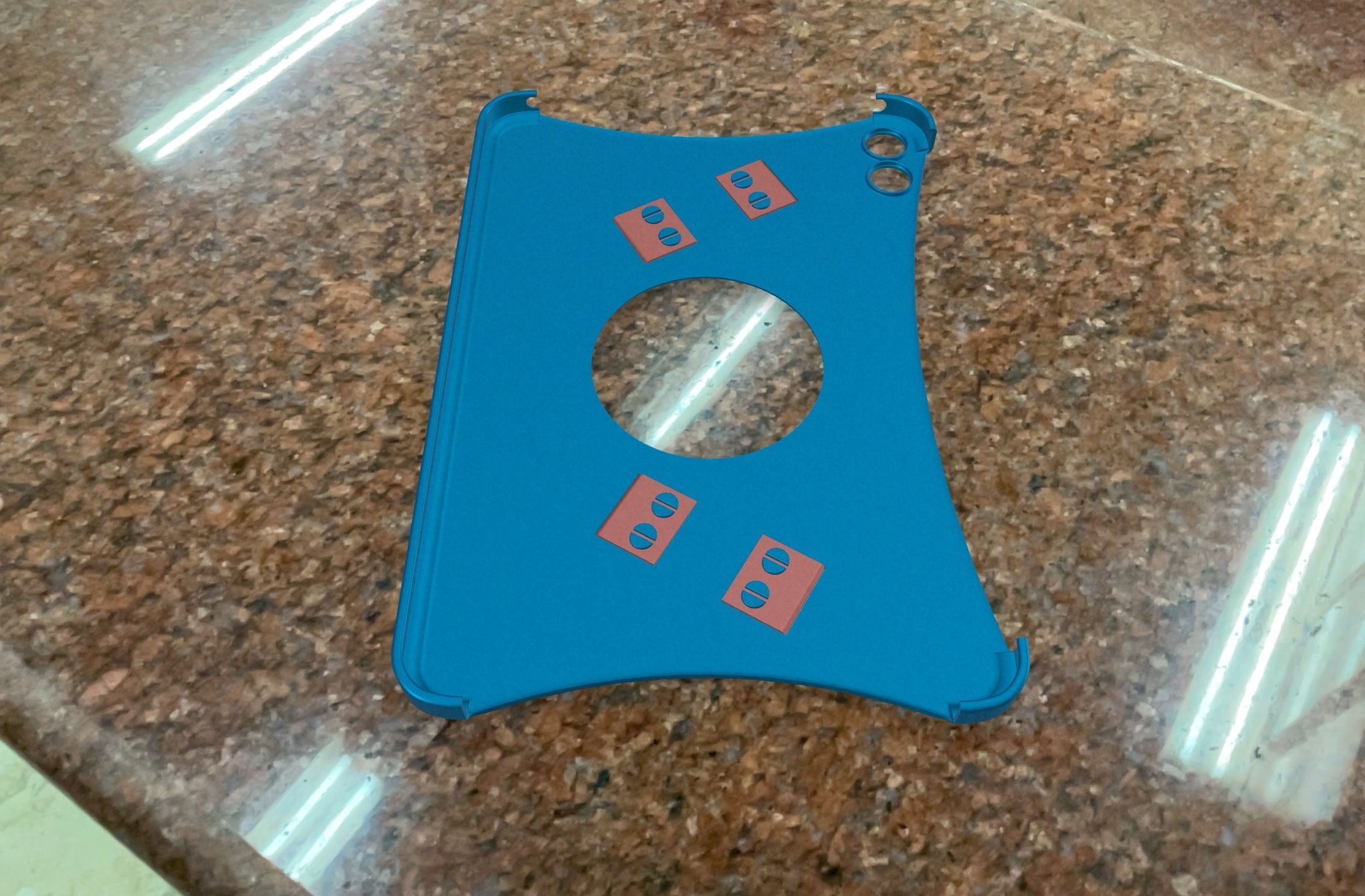 IPad mini 6th Gen Case 3D print model_4