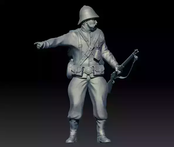 XIX CENTURY BRITISH SOLDIER