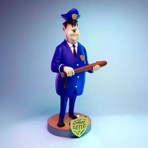 Officer Dibble - Top Cat Gang 3D print model