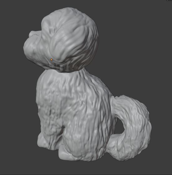 Malts or shih-tzu dog for 3d Printing 3D print model_5