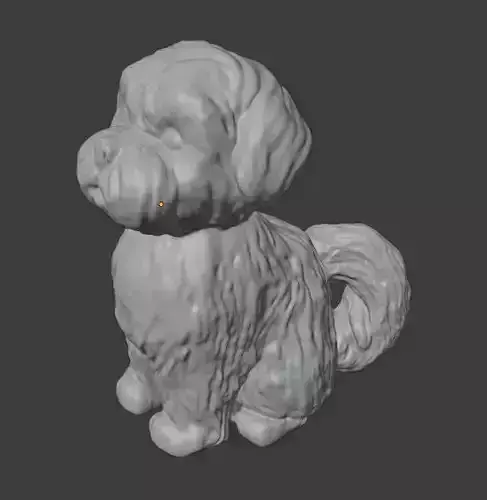 Malts or shih-tzu dog for 3d Printing