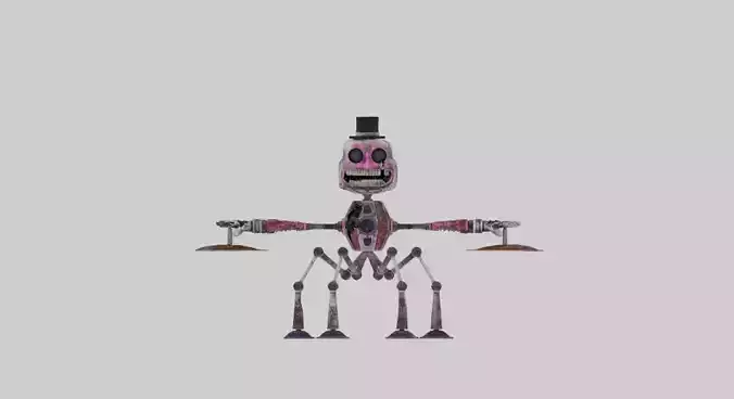 Music Man-FNAF Security Breach 3D model