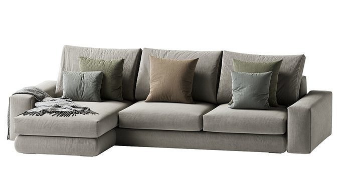 Hudson Sofa 3D model