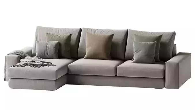 Hudson Sofa 3D model