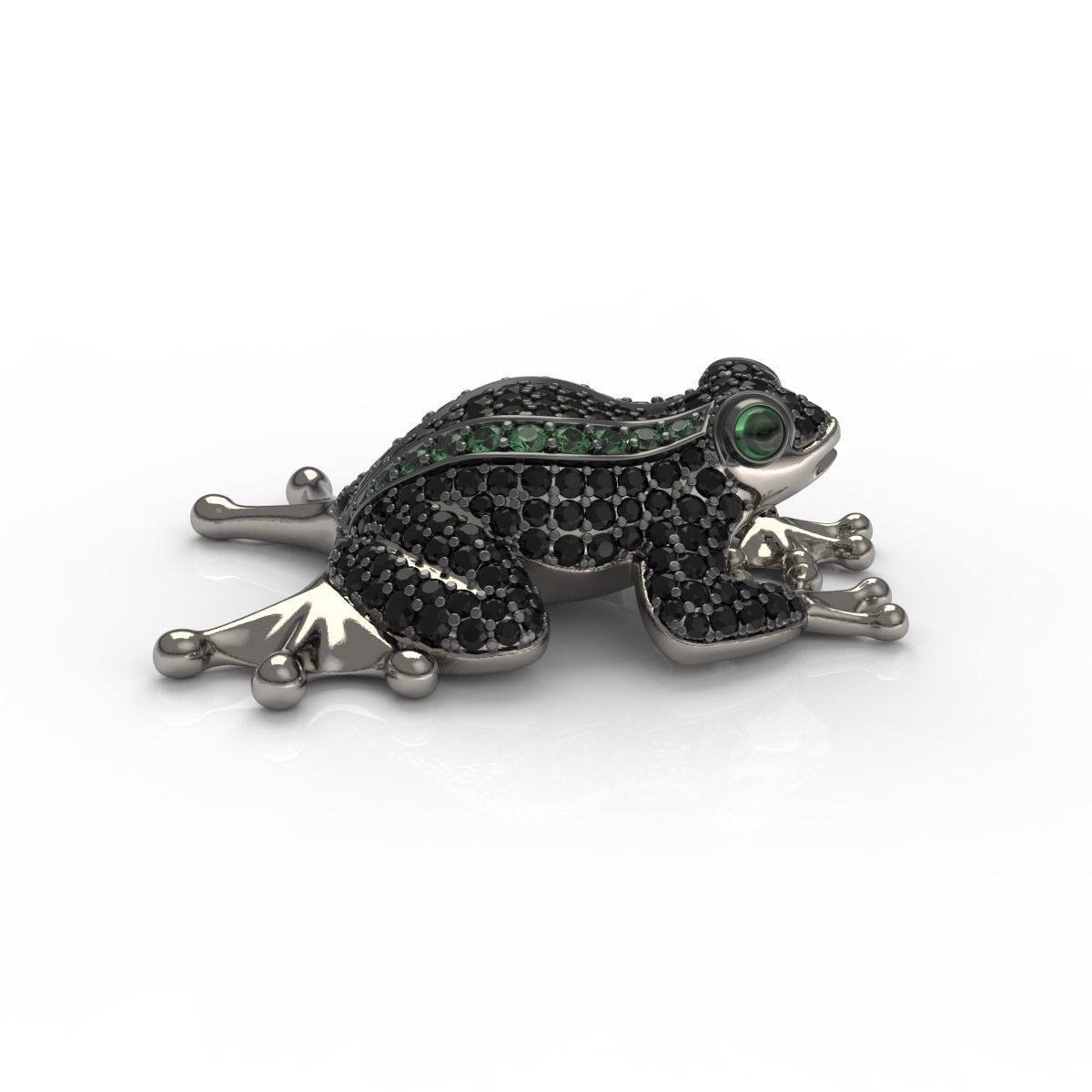 Princess Frog 3D print model_6