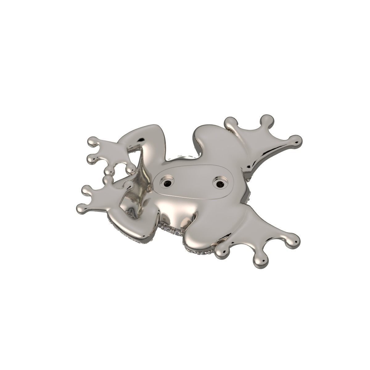 Princess Frog 3D print model_11