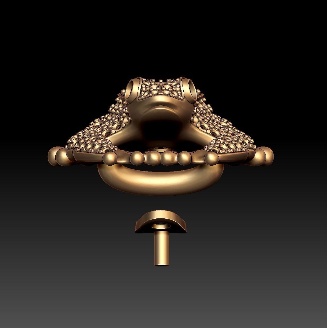 Princess Frog 3D print model_20