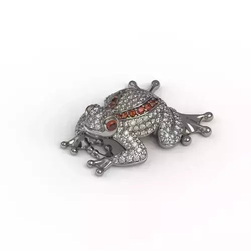 Princess Frog 3D print model