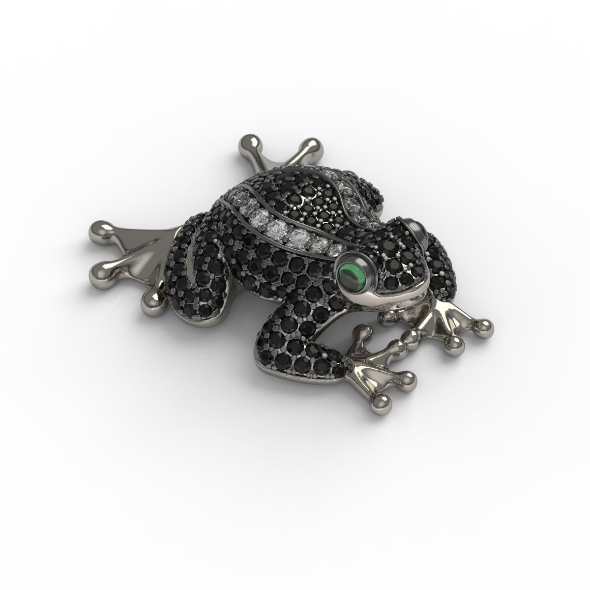 Princess Frog 3D print model_5