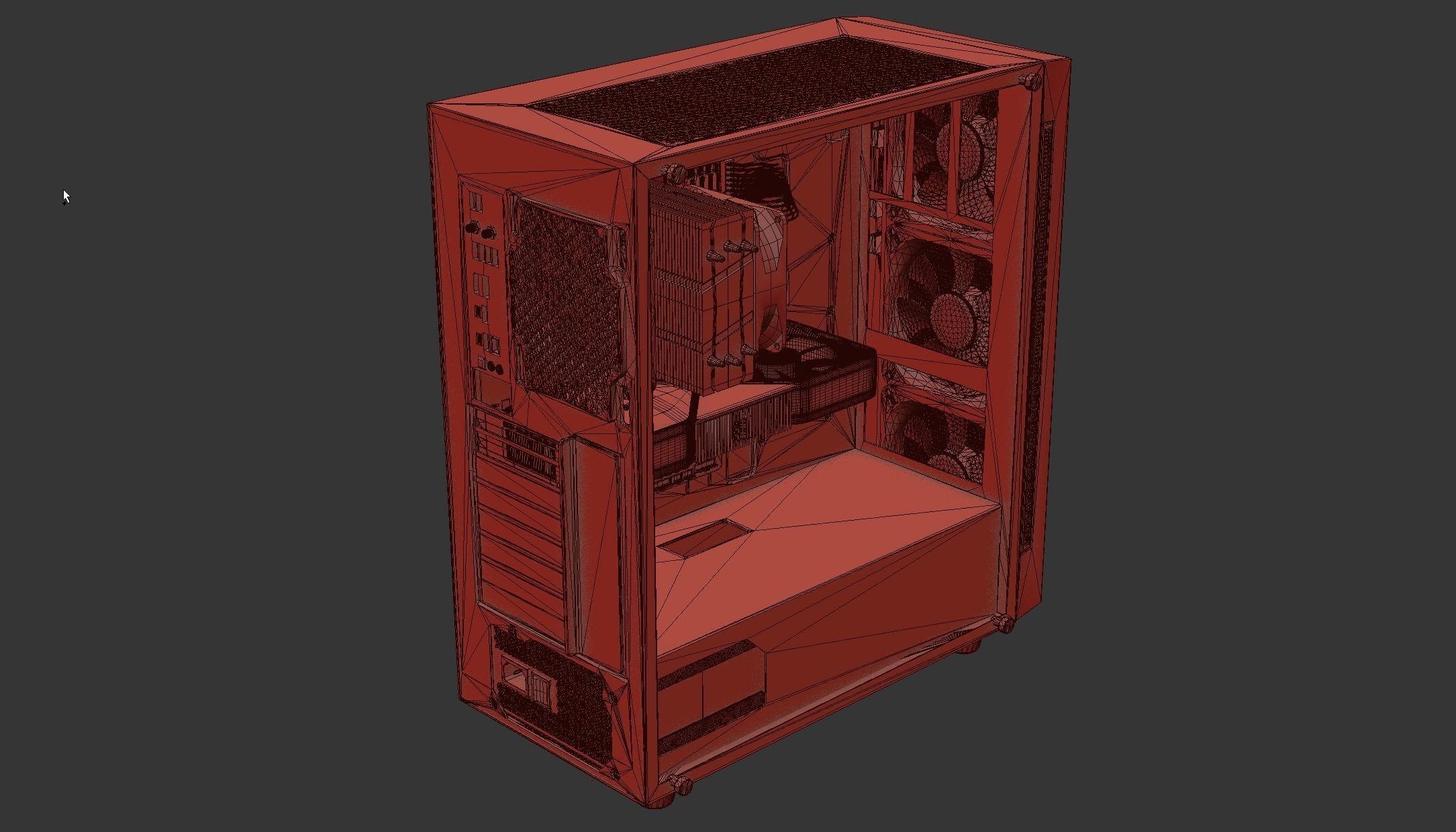 PC Full Case 3D model_10