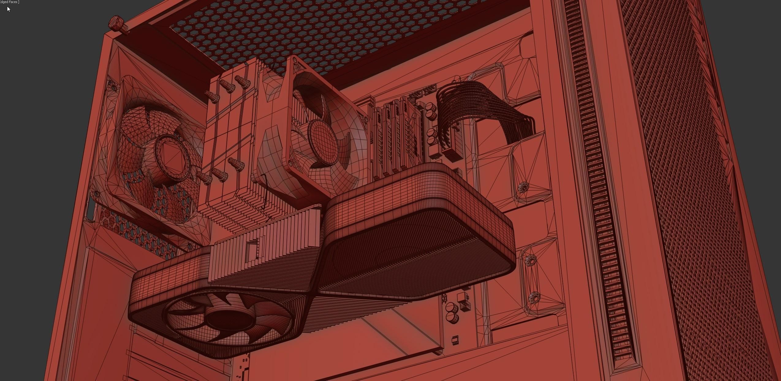 PC Full Case 3D model_12