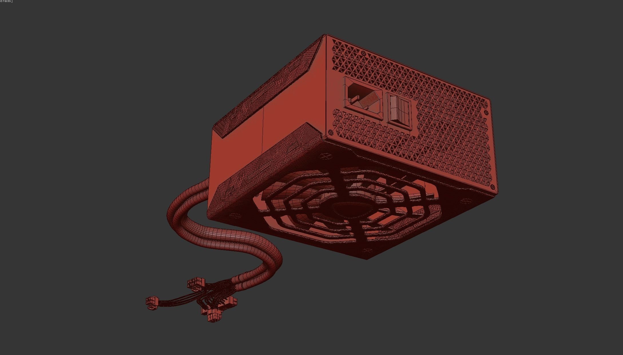 PC Full Case 3D model_15